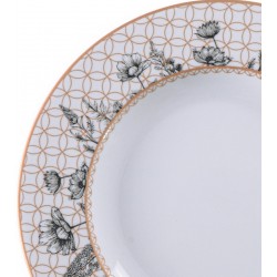 Prato 21cm Sobremesa Solaris em Porcelana Tramontina